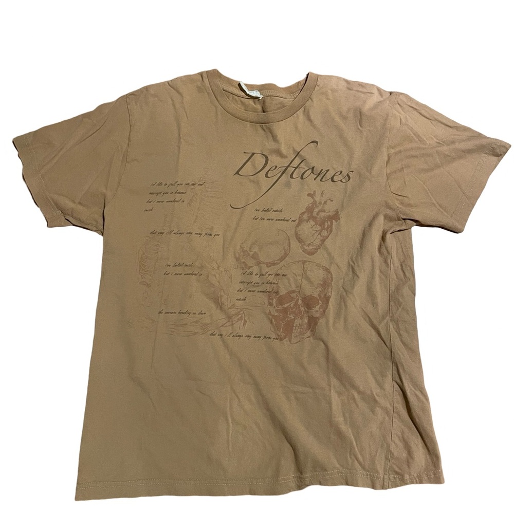 Vintage 2006 Deftones metal band tee